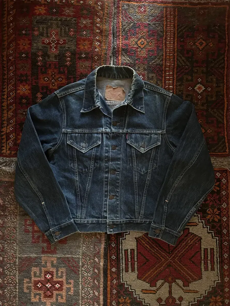 60s VINTAGE LEVIS 557XX DENIM JACKET rrl